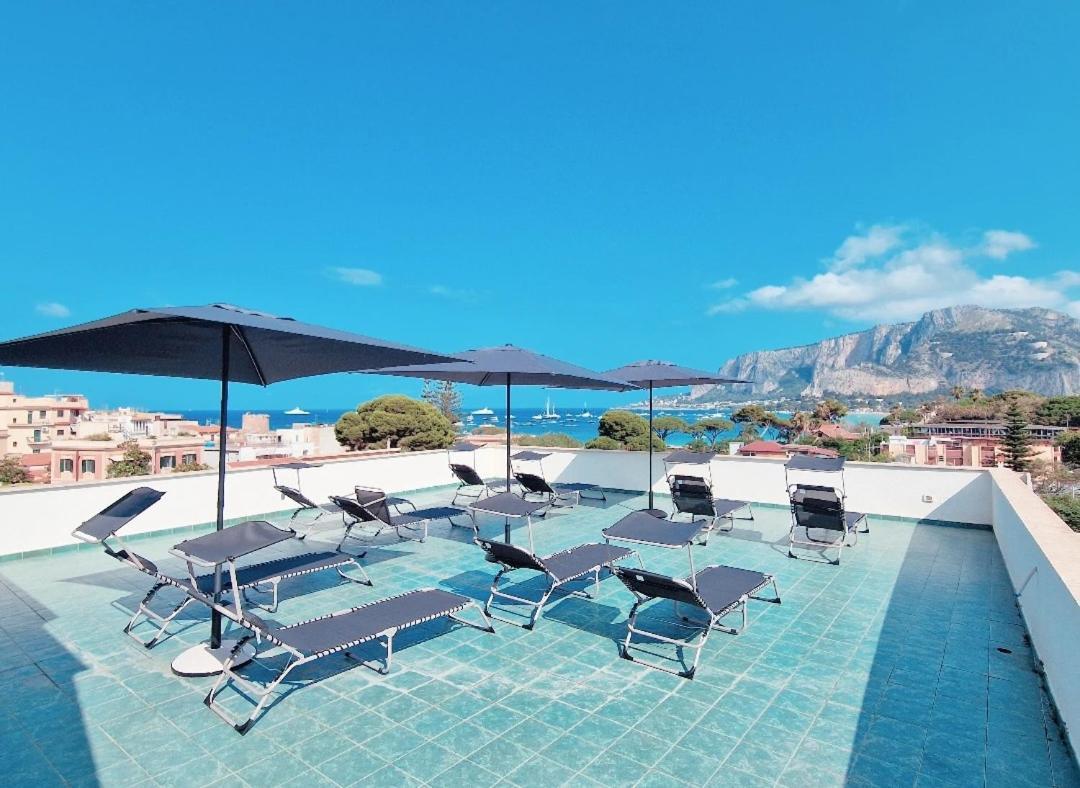 Mongibello Palace B&B Mondello Dış mekan fotoğraf