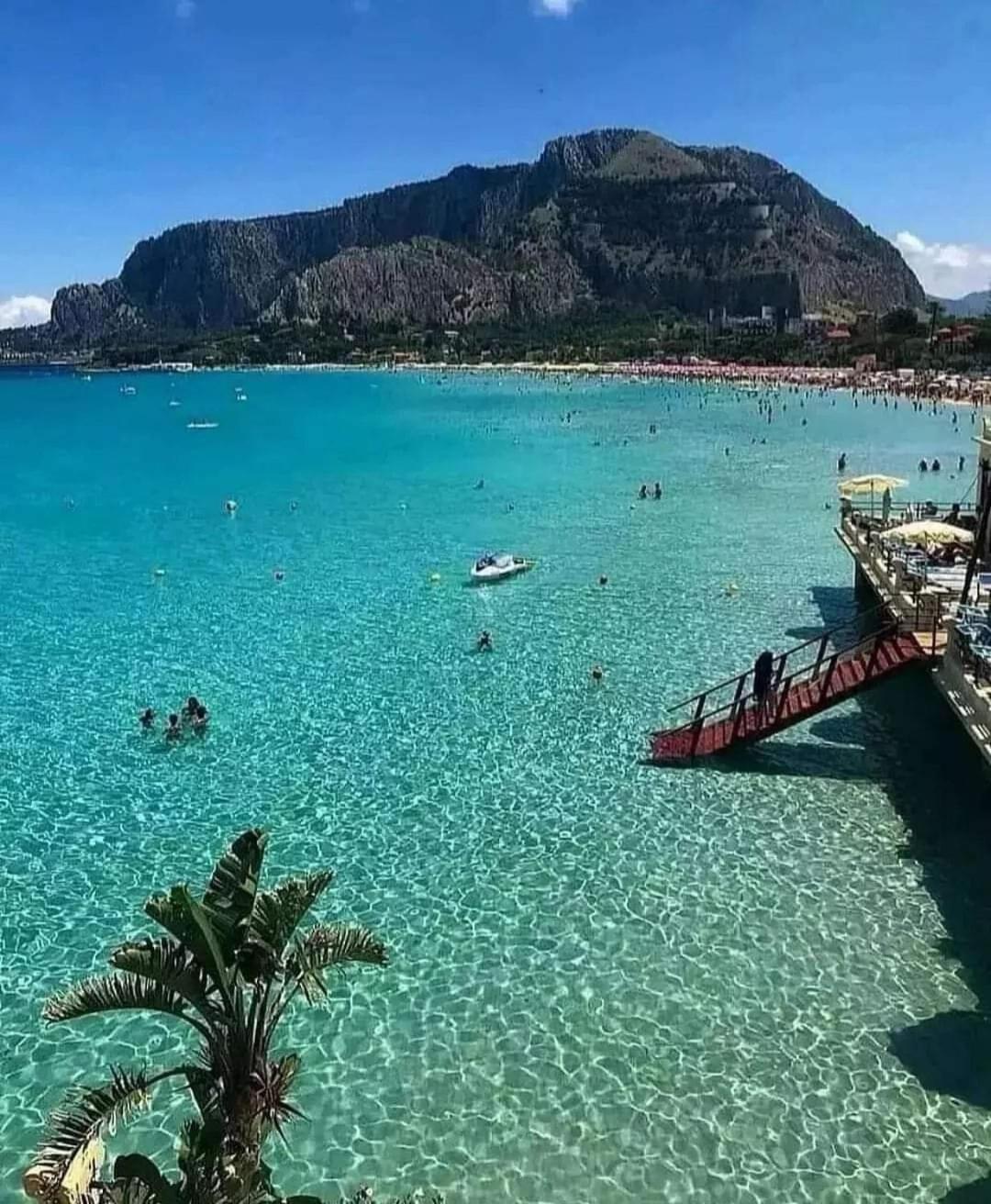 Mongibello Palace B&B Mondello Dış mekan fotoğraf